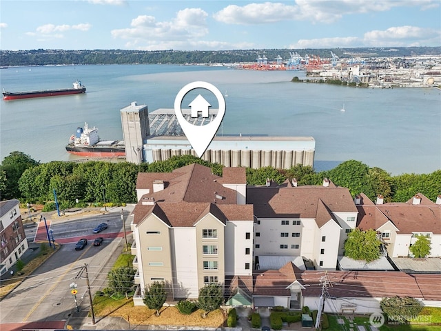 1 Broadway Unit 721, Tacoma, WA 98402 - bird's eye view of a large body of water