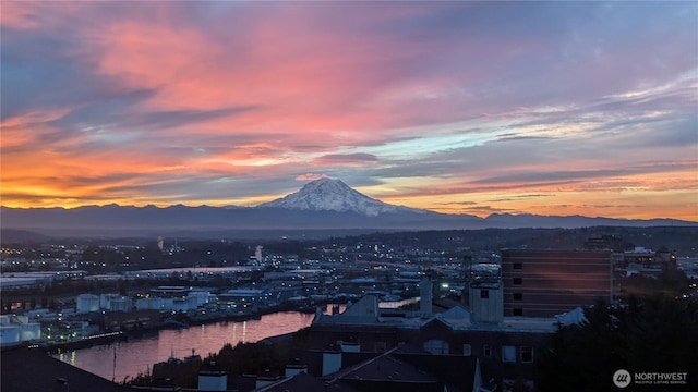1 Broadway Unit 721, Tacoma, WA 98402 - city view with a water and mountain view