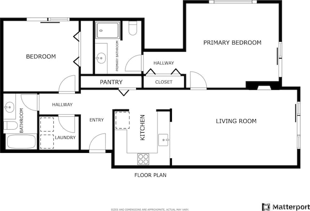 1 Broadway Unit 721, Tacoma, WA 98402 - view of floor plan / room layout