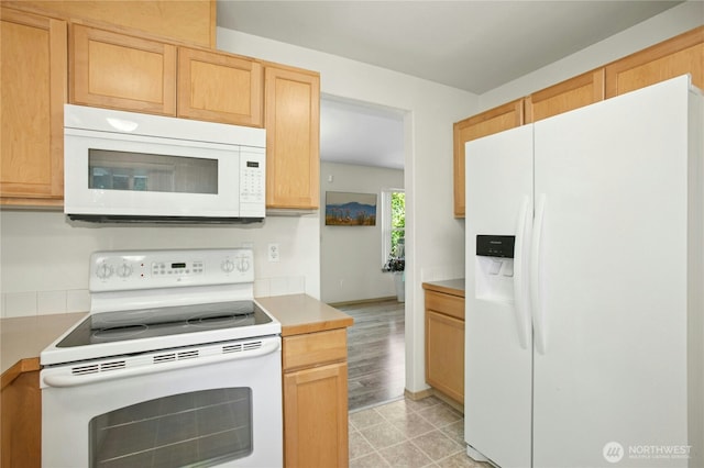 6205 26th St NE, Tacoma, WA 98422 - kitchen with white appliances and light countertops
