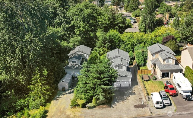6205 26th St NE, Tacoma, WA 98422 - aerial perspective of suburban area