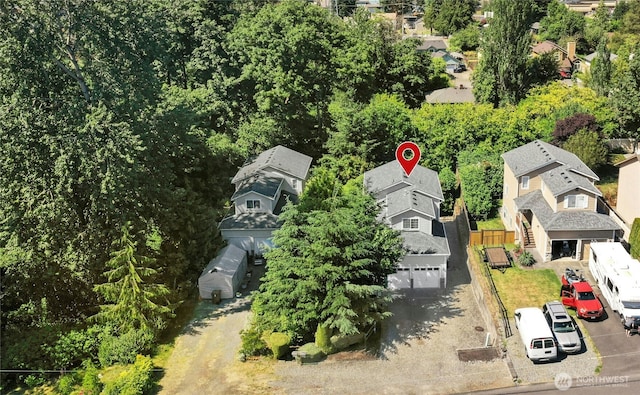 6205 26th St NE, Tacoma, WA 98422 - aerial view of residential area