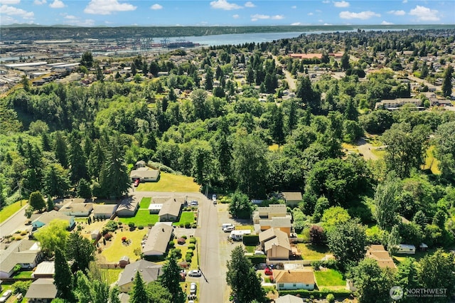 6205 26th St NE, Tacoma, WA 98422 - view of property location featuring a large body of water and nearby suburban area