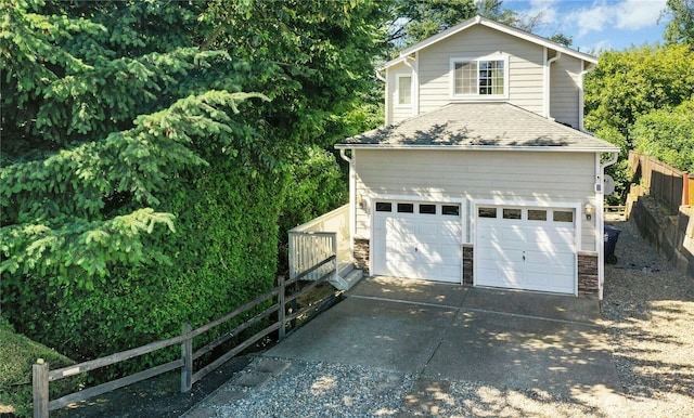 6205 26th St NE, Tacoma, WA 98422 - garage with concrete driveway