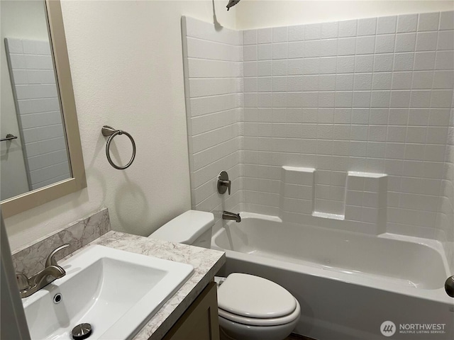 5711 112th Avenue Ct E Unit 30, Puyallup, WA 98372 - full bathroom with vanity and shower / bathtub combination