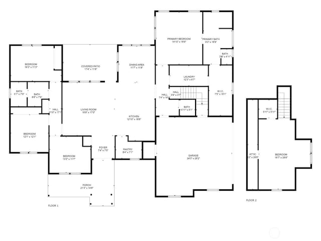809 NW Gertrude Ave, Winlock, WA 98596 - view of property floor plan