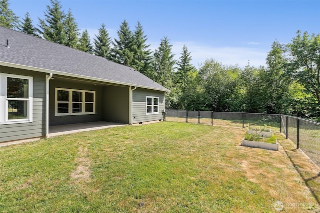 809 NW Gertrude Ave, Winlock, WA 98596 - view of yard with a vegetable garden and a patio