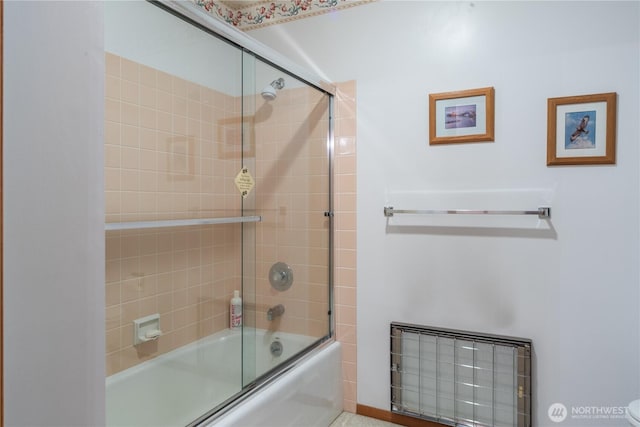 160 Wildwood Shrs, Brinnon, WA 98320 - bathroom featuring enclosed tub / shower combo