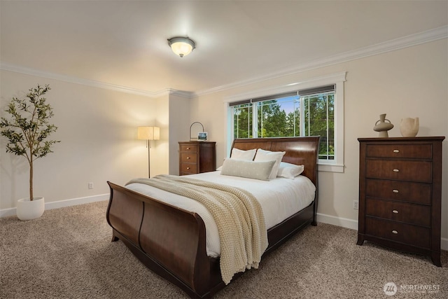 24702 64th Ave E, Graham, WA 98338 - bedroom featuring ornamental molding and carpet floors