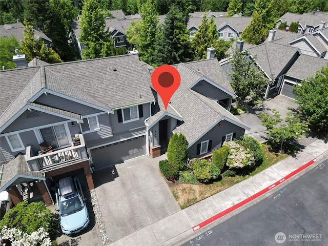 4196 248th Ct SE Unit 62, Sammamish, WA 98029 - aerial view of residential area