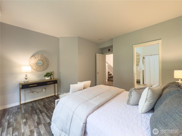 4196 248th Ct SE Unit 62, Sammamish, WA 98029 - bedroom with wood finished floors and baseboards