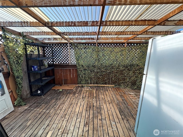 31600 126th Ave SE Unit 100, Auburn, WA 98092 - view of wooden deck