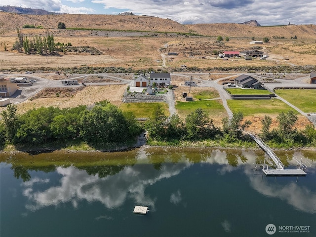 485 Hidden Ln, Chelan, WA 98816 - overview of rural landscape featuring a water and mountain view