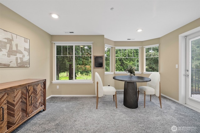 4714 Fairwood Blvd NE Unit 1704, Tacoma, WA 98422 - dining space featuring carpet and recessed lighting