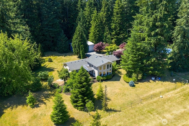 25321 133rd Ave NE, Arlington, WA 98223 - view of subject property with a heavily wooded area