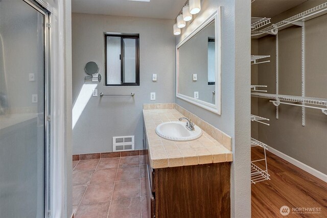 25321 133rd Ave NE, Arlington, WA 98223 - bathroom with vanity and a walk in closet