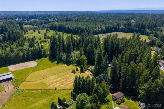 25321 133rd Ave NE, Arlington, WA 98223 - aerial view of a heavily wooded area