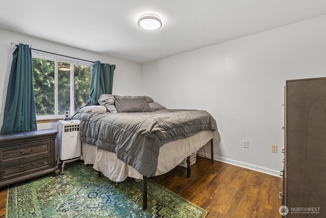 1717 14th Ave SE, Olympia, WA 98501 - bedroom with dark wood finished floors and baseboards