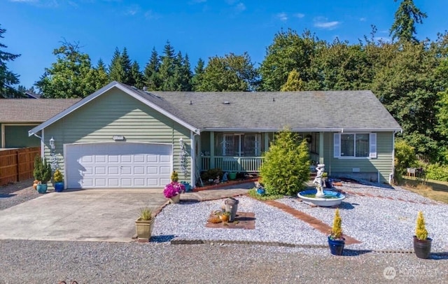 9923 74th Ave E, Puyallup, WA 98373 - ranch-style home featuring a garage and concrete driveway