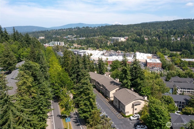 3104 Bill Mcdonald Pkwy Unit D104, Bellingham, WA 98225 - drone / aerial view of a forest and mountains