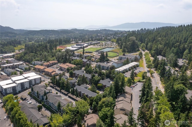 3104 Bill Mcdonald Pkwy Unit D104, Bellingham, WA 98225 - view of property location with a heavily wooded area and a mountainous background