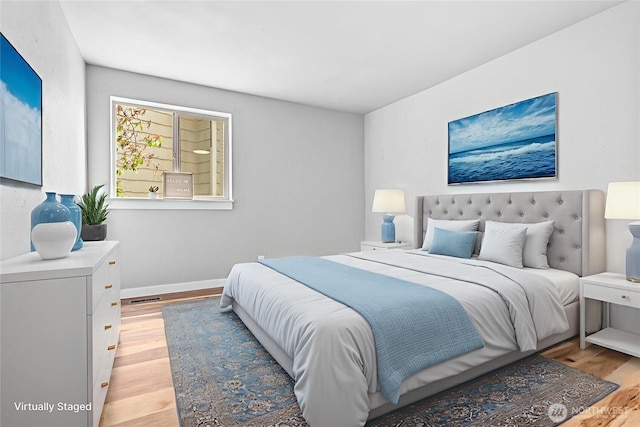3104 Bill Mcdonald Pkwy Unit D104, Bellingham, WA 98225 - bedroom with light wood-style flooring and baseboards