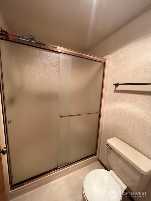 7908 53rd St W, University Place, WA 98467 - bathroom featuring toilet and a shower stall