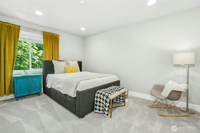 7223 NE 118th Ct, Kirkland, WA 98034 - bedroom with carpet and recessed lighting