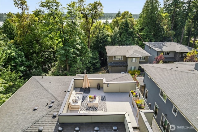 7223 NE 118th Ct, Kirkland, WA 98034 - aerial view of property and surrounding area