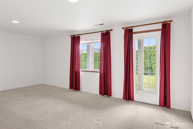 3505 Kimberly Ct, Wenatchee, WA 98801 - unfurnished room with carpet floors and recessed lighting
