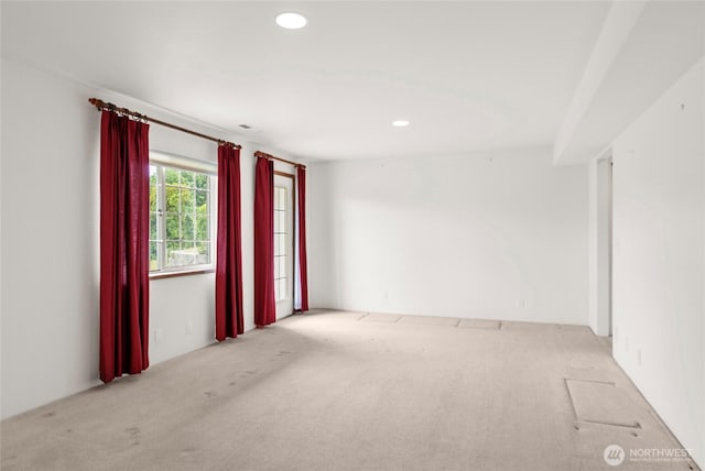 3505 Kimberly Ct, Wenatchee, WA 98801 - empty room with carpet and recessed lighting