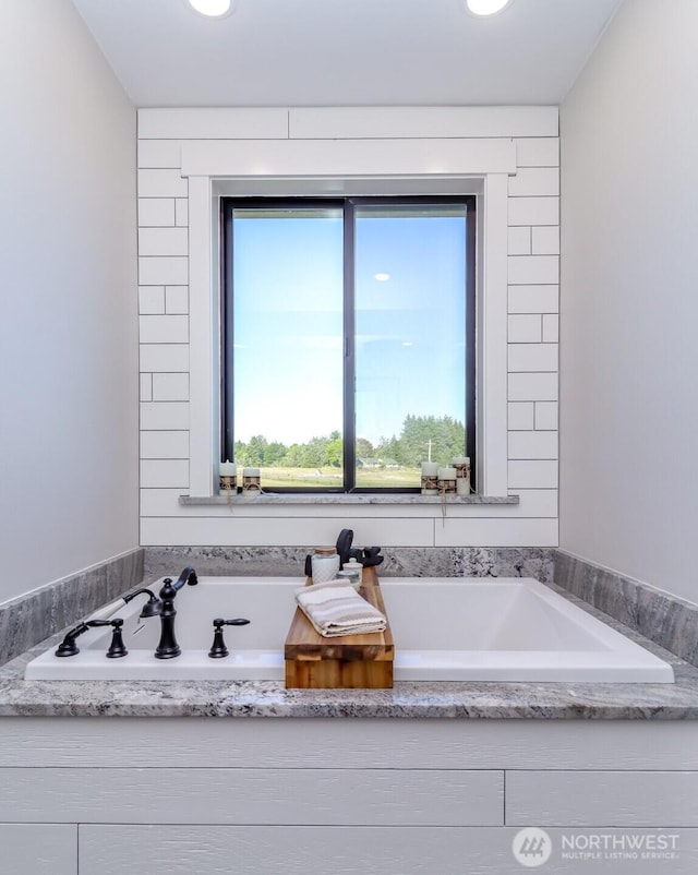 14045 Solberg Rd SE, Yelm, WA 98597 - bathroom view of a bath and a sink