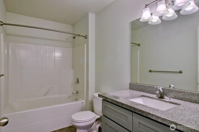 237 SW Oak Rd, Port Orchard, WA 98367 - full bathroom with vanity and tub / shower combination
