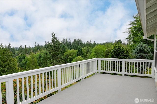 237 SW Oak Rd, Port Orchard, WA 98367 - balcony featuring a wooded view