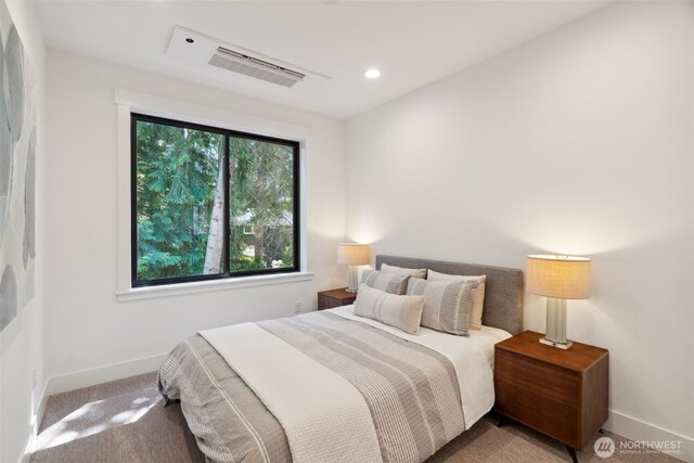 13005 NE 88th St, Kirkland, WA 98033 - bedroom featuring carpet floors and recessed lighting