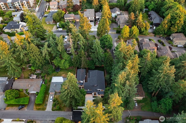 13005 NE 88th St, Kirkland, WA 98033 - aerial overview of property's location with nearby suburban area