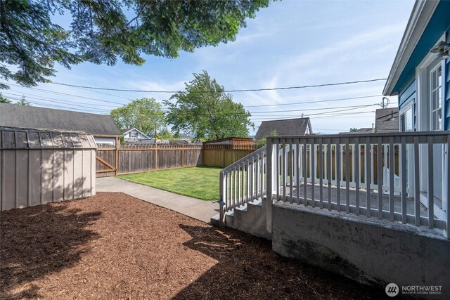 2226 King St, Bellingham, WA 98225 - view of fenced backyard
