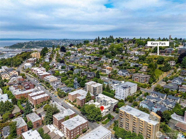 202 W Olympic Pl Unit 201, Seattle, WA 98119 - view of urban area with a nearby body of water