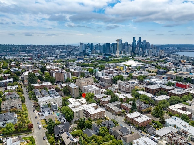 202 W Olympic Pl Unit 201, Seattle, WA 98119 - bird's eye view of skyline