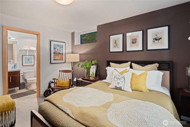 1115 24th Ave S, Seattle, WA 98144 - bedroom with connected bathroom and baseboards