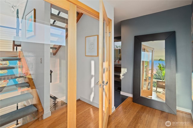 1115 24th Ave S, Seattle, WA 98144 - hall featuring wood finished floors