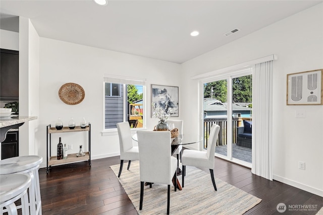 31 157th Ln SE, Bothell, WA 98012 - dining room with dark wood finished floors, plenty of natural light, and recessed lighting