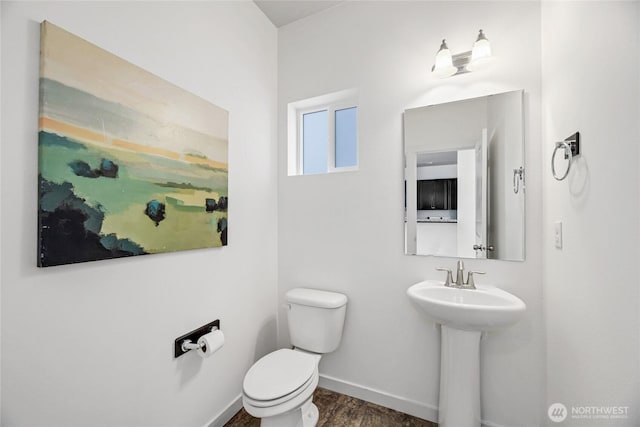 31 157th Ln SE, Bothell, WA 98012 - bathroom with toilet and wood finished floors