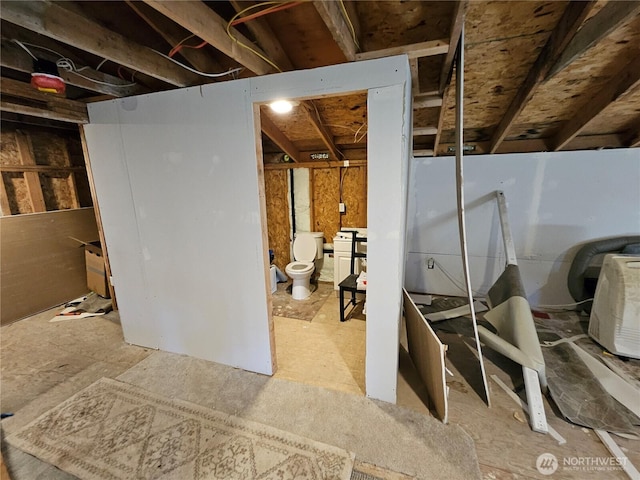 122 Fireweed St, Port Orchard, WA 98366 - view of unfinished basement