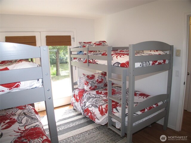 32404 G St, Ocean Park, WA 98640 - bedroom with wood finished floors and access to outside