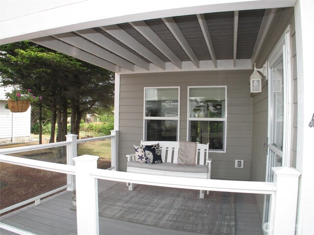 32404 G St, Ocean Park, WA 98640 - view of deck
