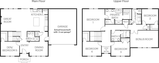 4043 98th Avenue Ct E Unit 24, Edgewood, WA 98371 - view of home floor plan