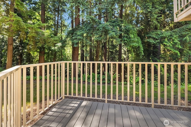 3939 108th Ave NE Unit A104, Bellevue, WA 98004 - view of wooden terrace