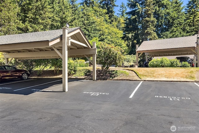 3939 108th Ave NE Unit A104, Bellevue, WA 98004 - view of partially covered parking lot