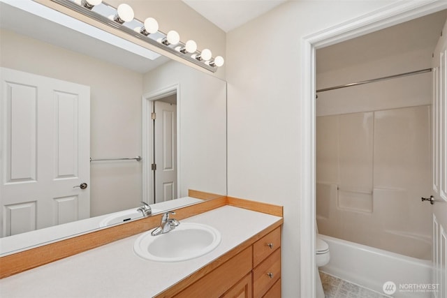 3301 Monterey Ct NE, Renton, WA 98056 - bathroom featuring vanity and bathing tub / shower combination